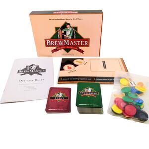 Brewmaster The Craft Beer Game Cold Creek Board Game 2-5 Players Ages 10+ 2001